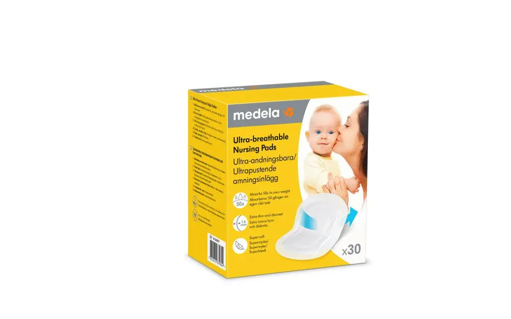Medela Prsní vložky ultra prodyšné - 30 ks
