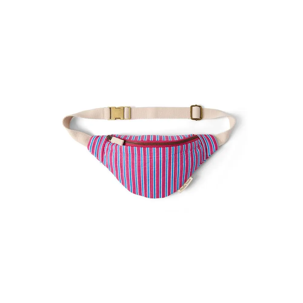 STUDIO NOOS Ledvinka mini Poplin - Raspberry Striped