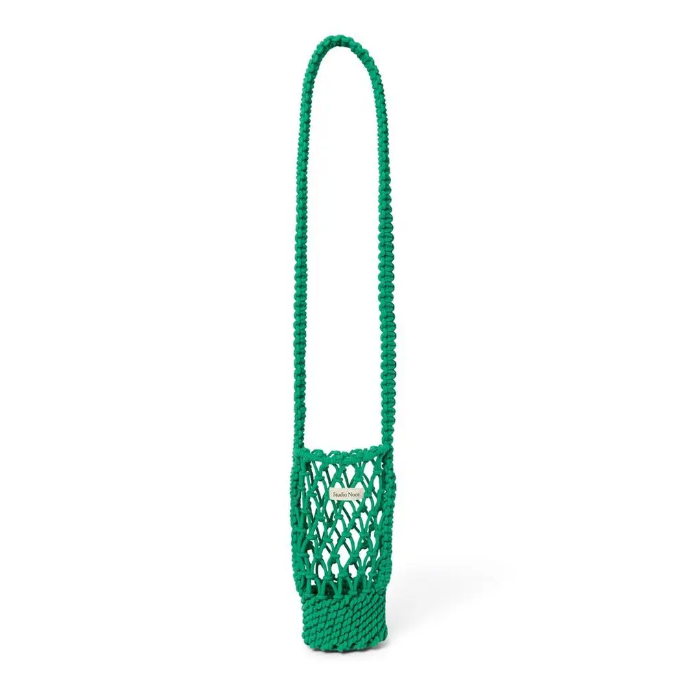 Studio Noos MACRAME BOTTLE BAG Green