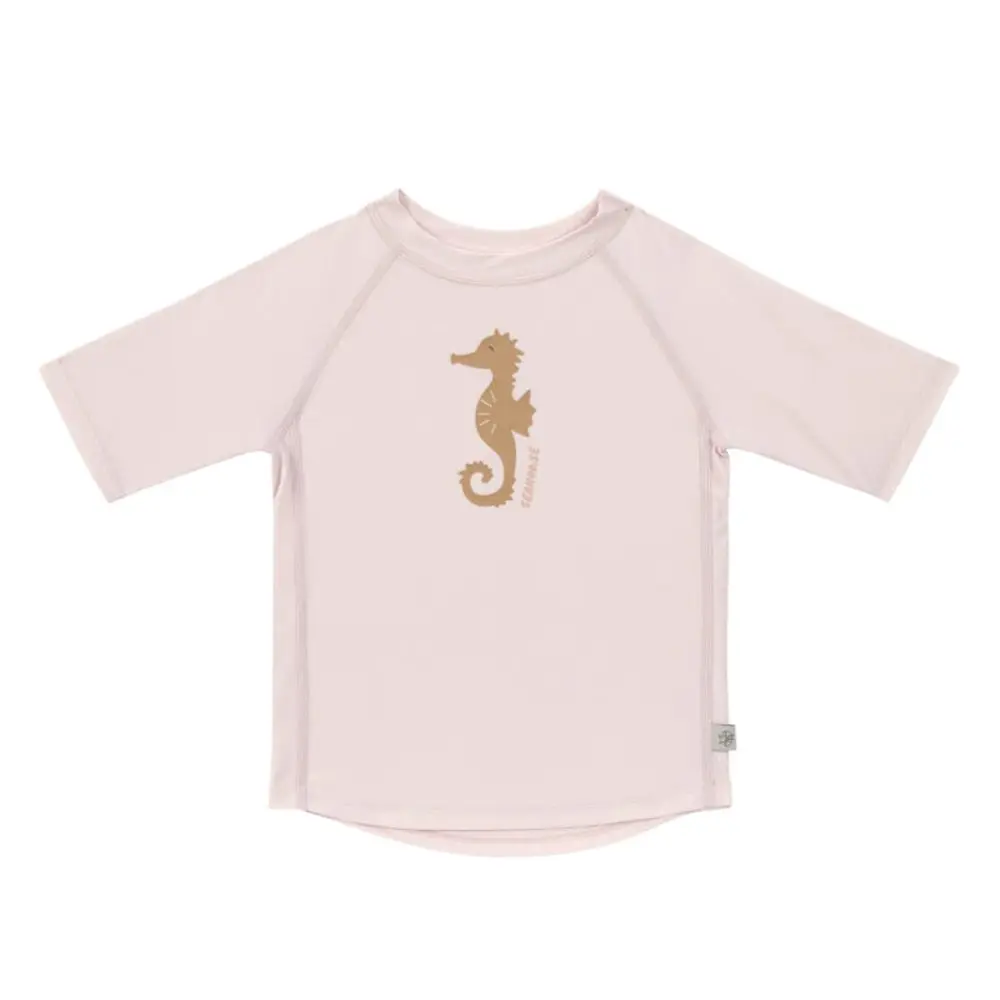 Lässig Splash Short Sleeve Rashguard seahorse light pink 25-36m