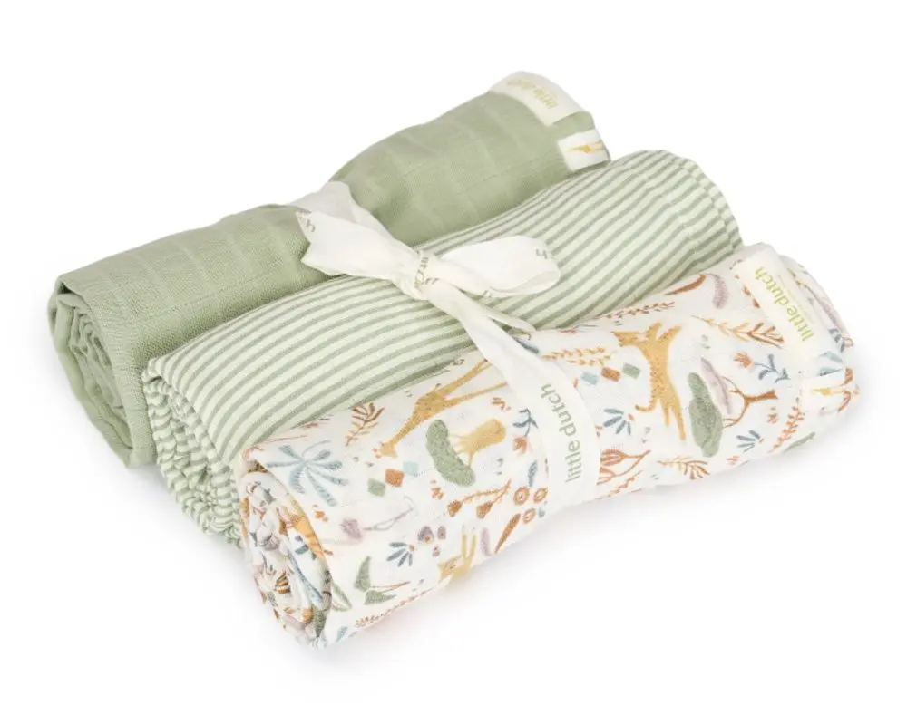 Little Dutch Pleny 70x70cm Safari Wonders 3 ks