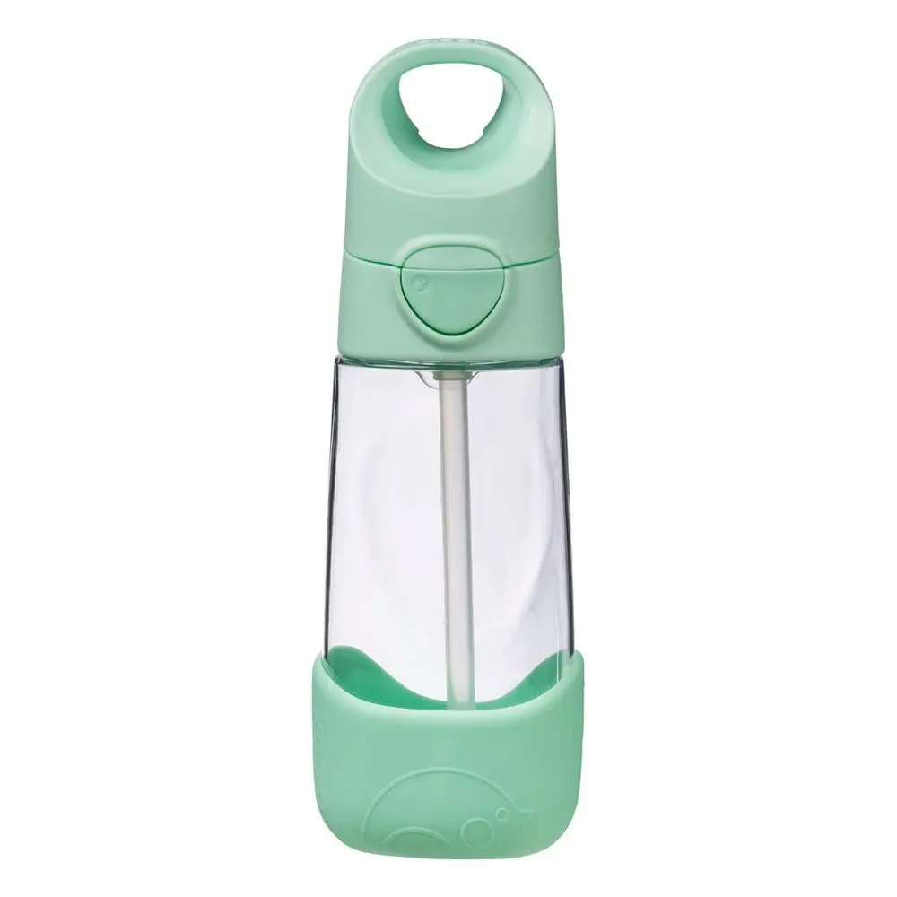 b.box Láhev na pití s brčkem 450 ml - spearmint