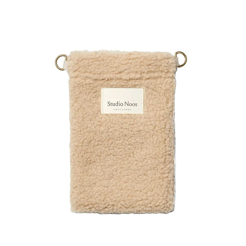 Studio Noos Teddy Phone BAG taštička na telefon Ecru