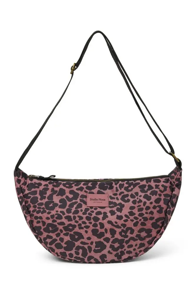 Studio Noos Puffy Adult FANNY kabelka Red Leopard
