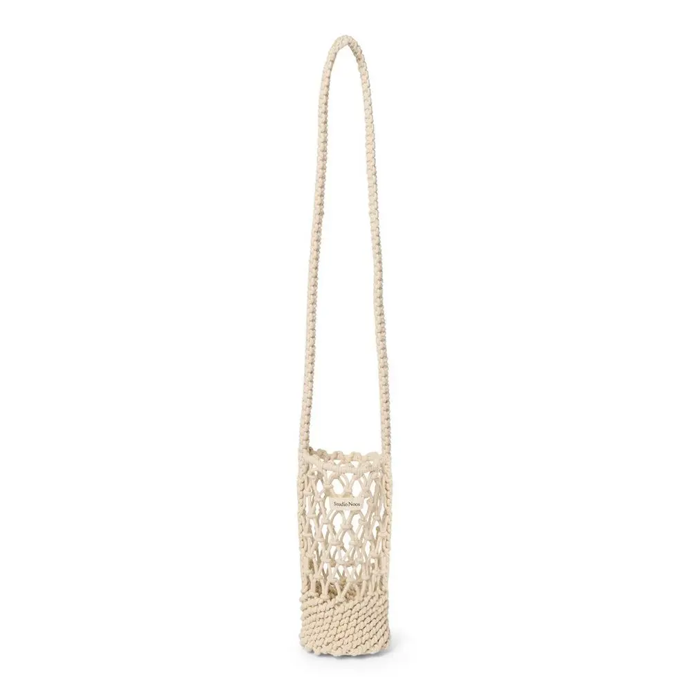 Studio Noos MACRAME BOTTLE BAG Natural