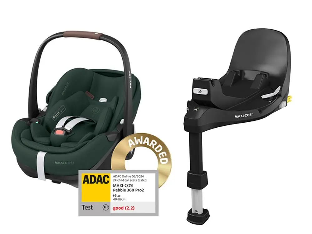 Maxi-Cosi Pebble 360 Pro 2 autosedačka Twillic Green + základna FamilyFix 360 Pro