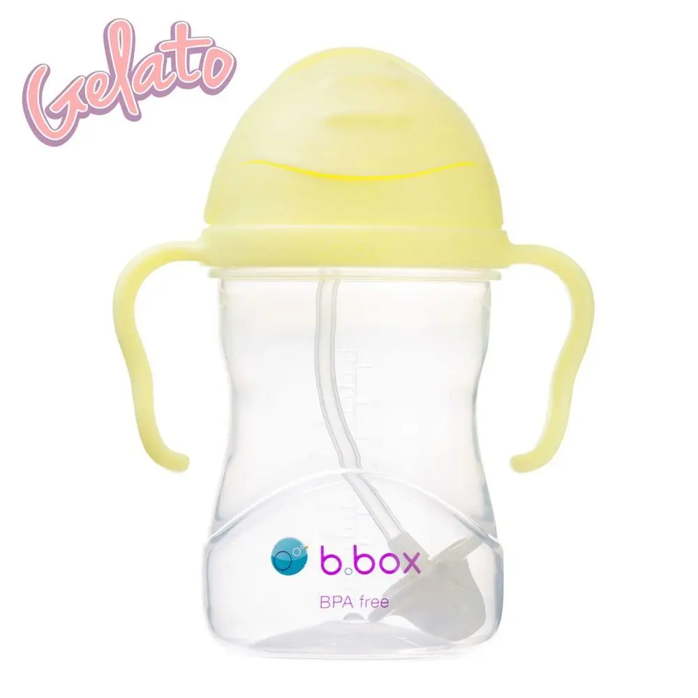 b.box Hrneček s brčkem 240 ml - banana split