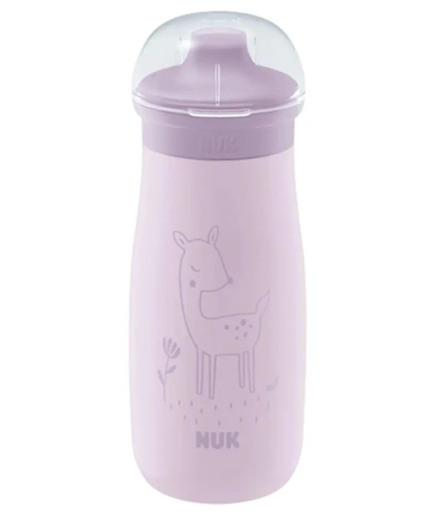 NUK Láhev Mini-Me Sip nerez 300 ml (9+ m.) - fialová