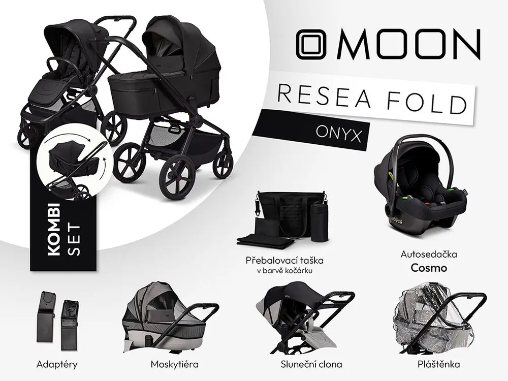 Moon ReSea FOLD kombi set - ONYX