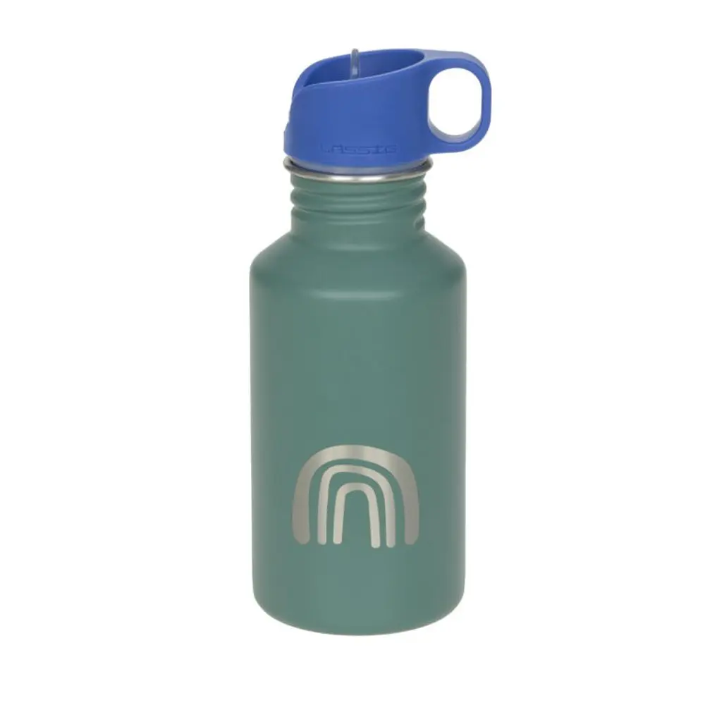 Lässig KIDS Bottle Stainless Steel Little Gang rainbow green