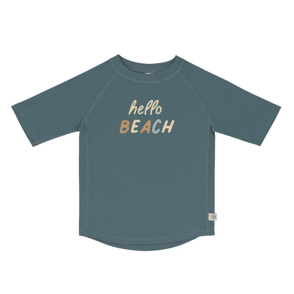 Lässig Splash Short Sleeve Rashguard hello beach blue