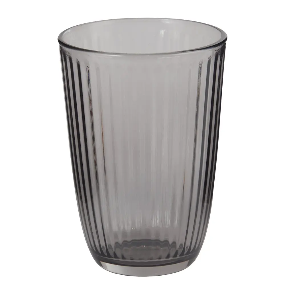 LINEE Sklenice 390 ml - šedá