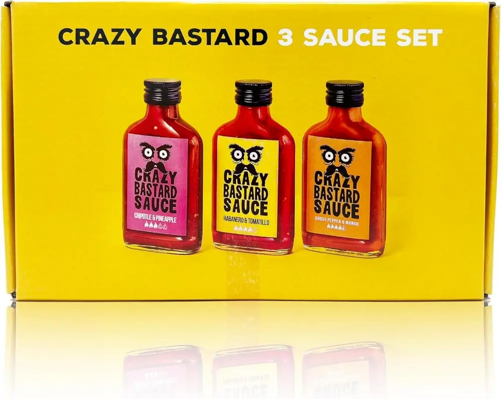 CRAZY BASTARD Sada omáček "Bestsellers" 3 ks