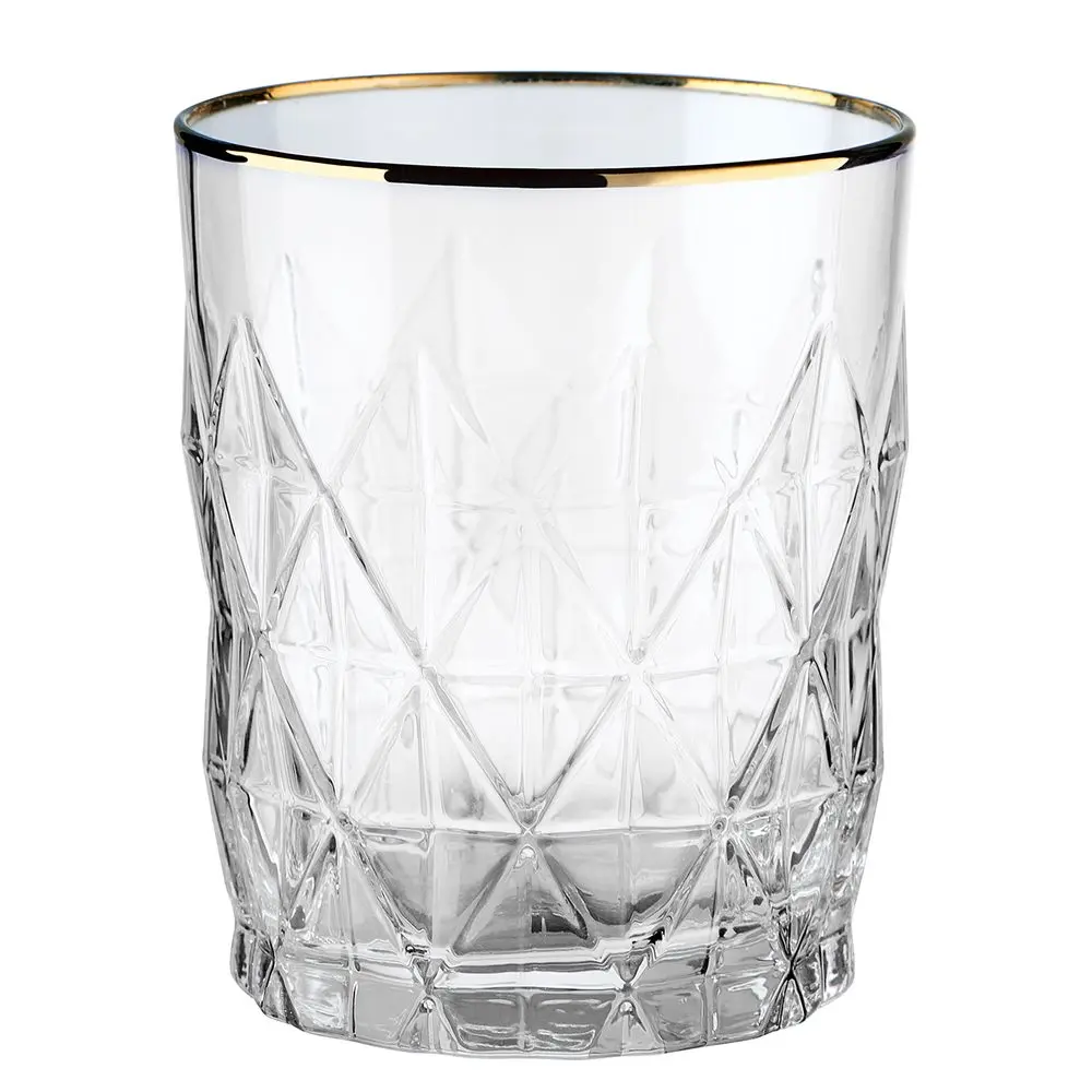 UPSCALE Sklenice na vodu 345 ml - zlatá