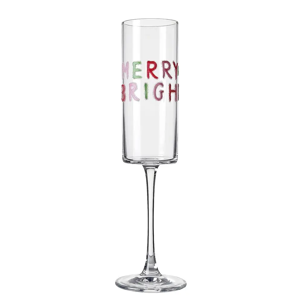 MERRY & BRIGHT Sklenice na sekt