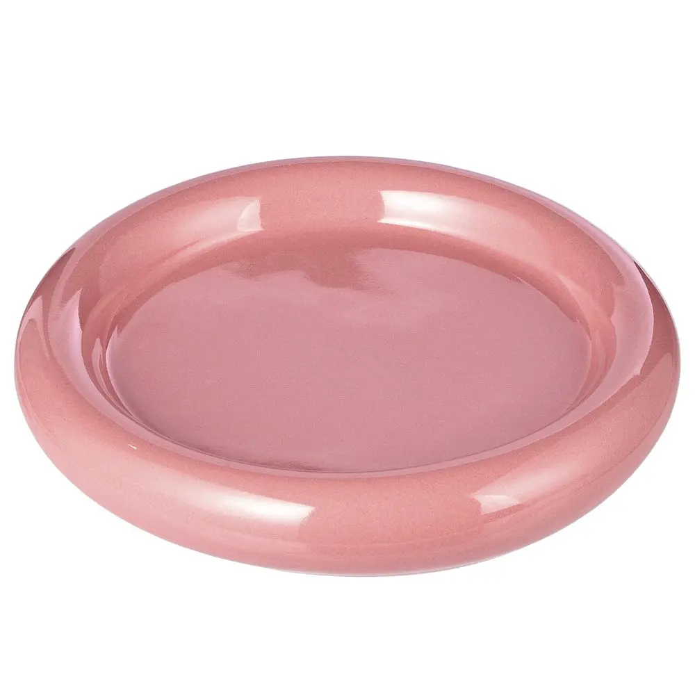 GROOVE Talíř 17 cm - růžová