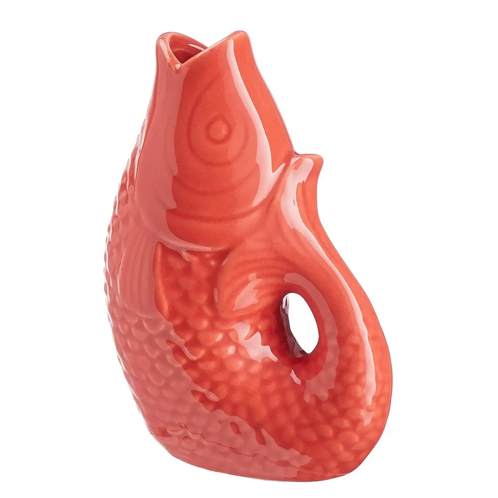 KOI Váza 12 cm - korálová