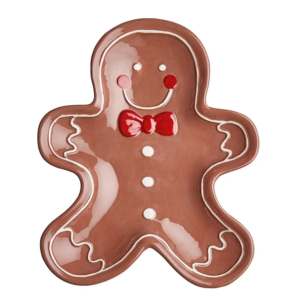 SWEET X-MAS Servírovací talíř perníkový panáček 20 cm