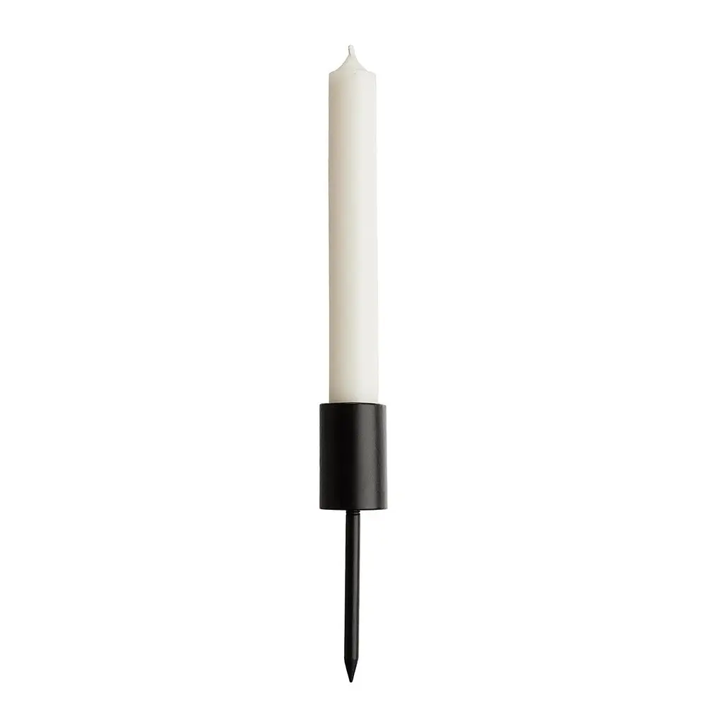 ADVENT Bodec na dlouhou svíčku - černá