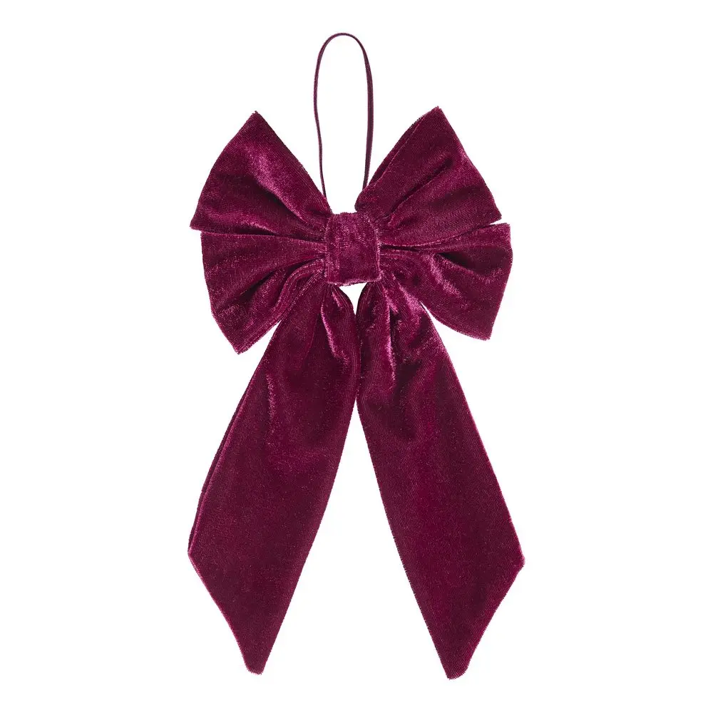 PRESENT Mašle 15 cm - bordó