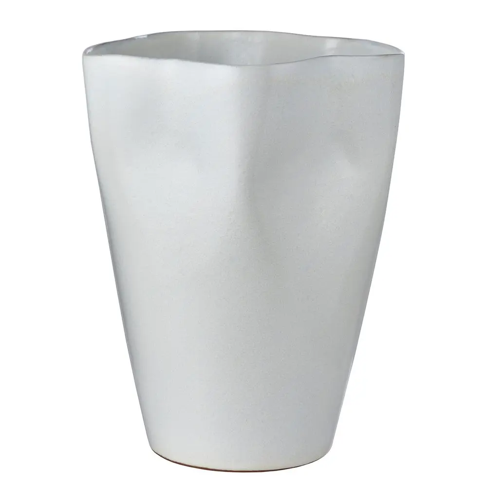 ORGANIC Váza 30 cm - bílá
