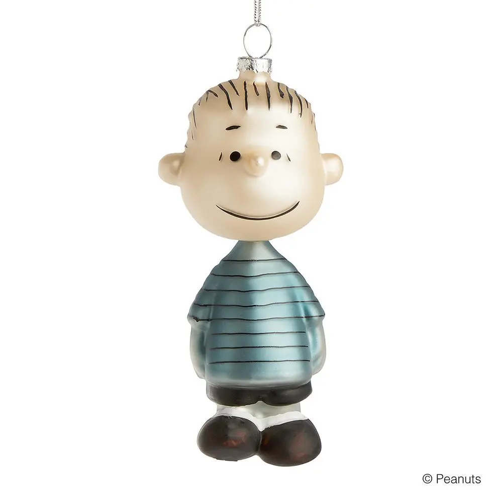 PEANUTS Skleněná ozdoba figurka Linus