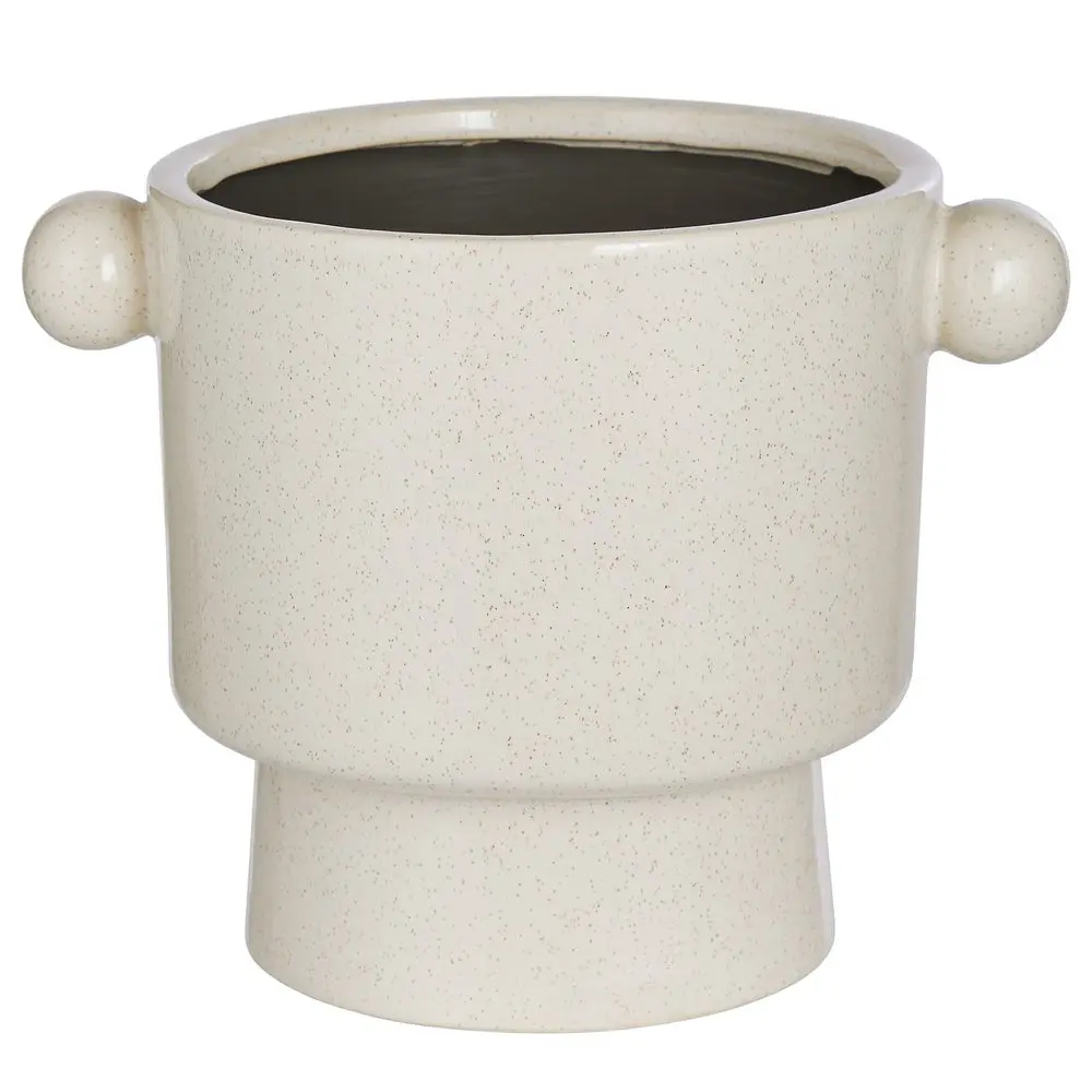 HANDLE Květináč 15 cm - béžová