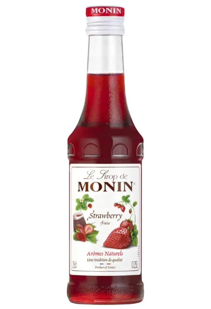 MONIN Sirup jahoda 0,25 l