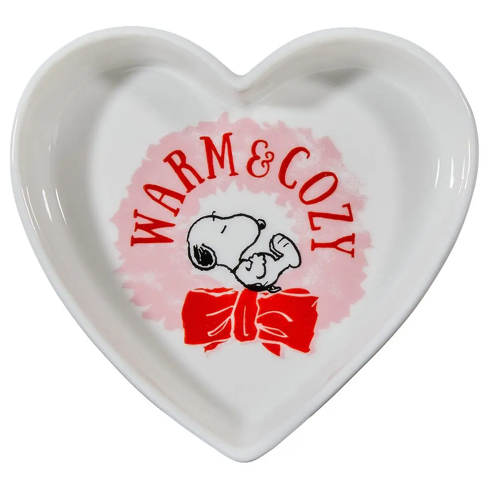 PEANUTS Talířek na šperky srdce "Warm & Cozy" 10 cm