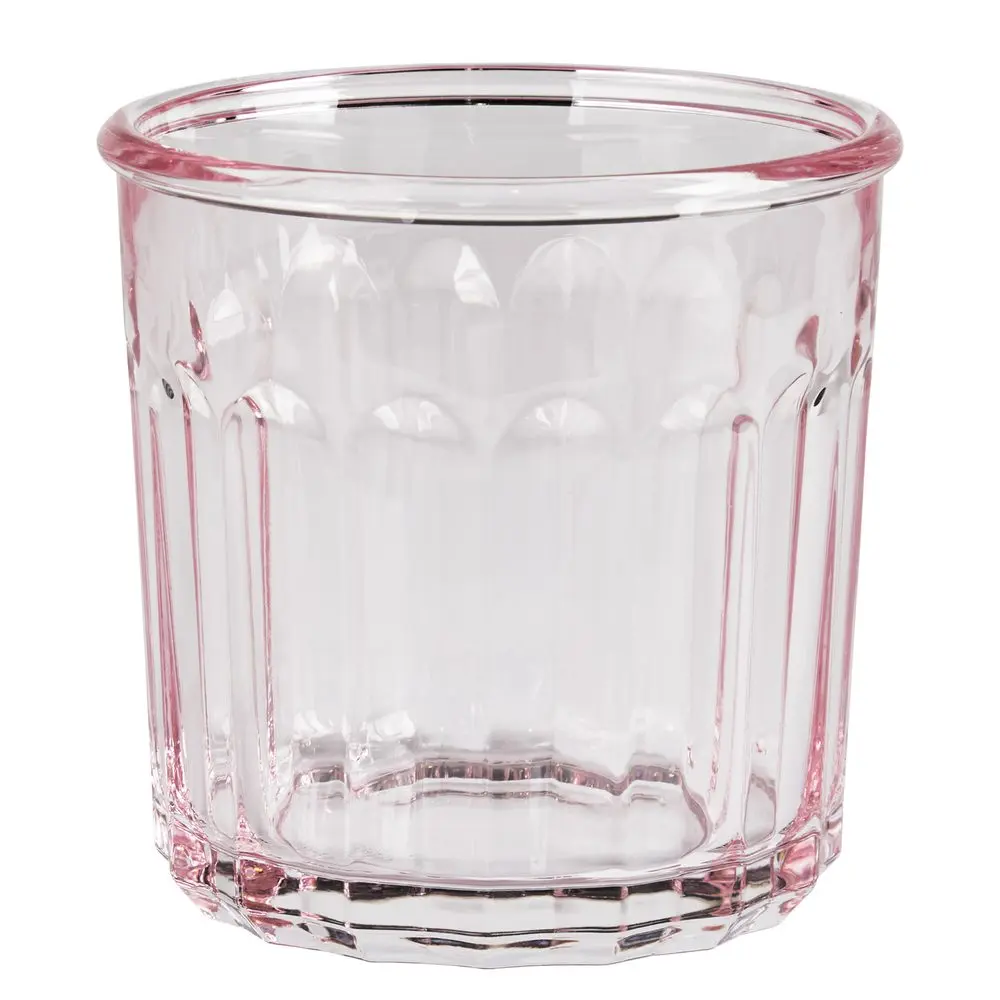BARETTO Sklenice na vodu 380 ml - růžová