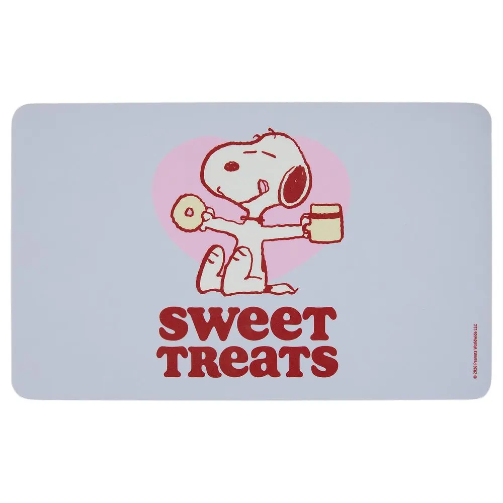 PEANUTS Snídaňové prkénko "Sweet Treats" - sv. modrá