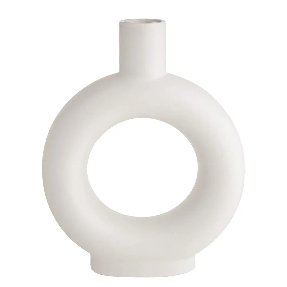 LOOP Váza 30 cm - bílá