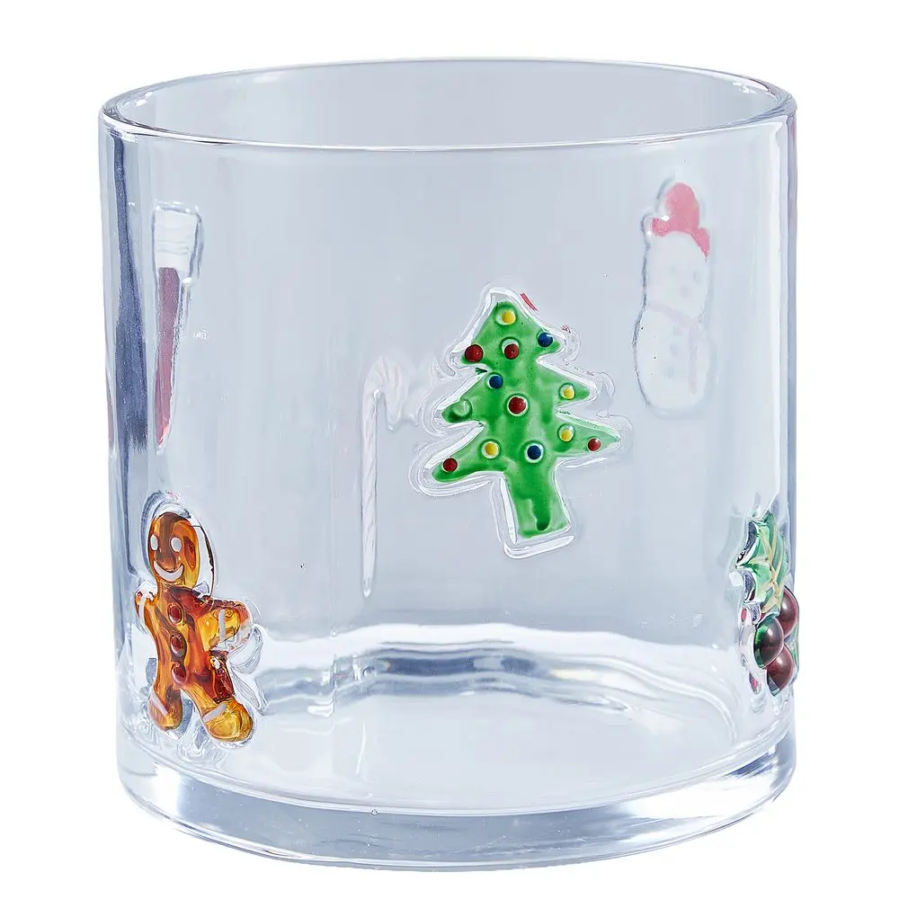 X-MAS Lucerna vánoční" 15 cm - čirá