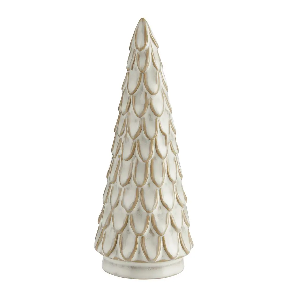 X-MAS Jedle 16 cm - krémová
