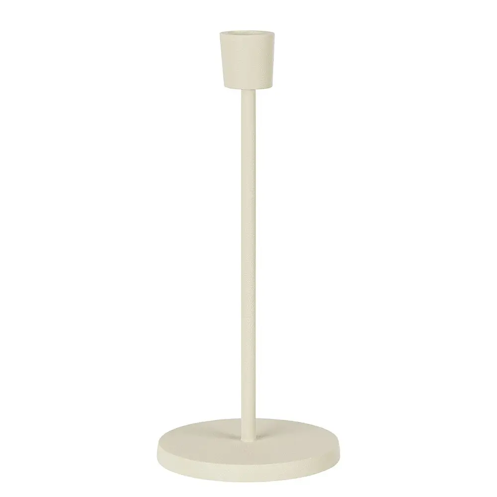 HIGHLIGHT Svícen na dlouhou svíčku 24 cm - béžová