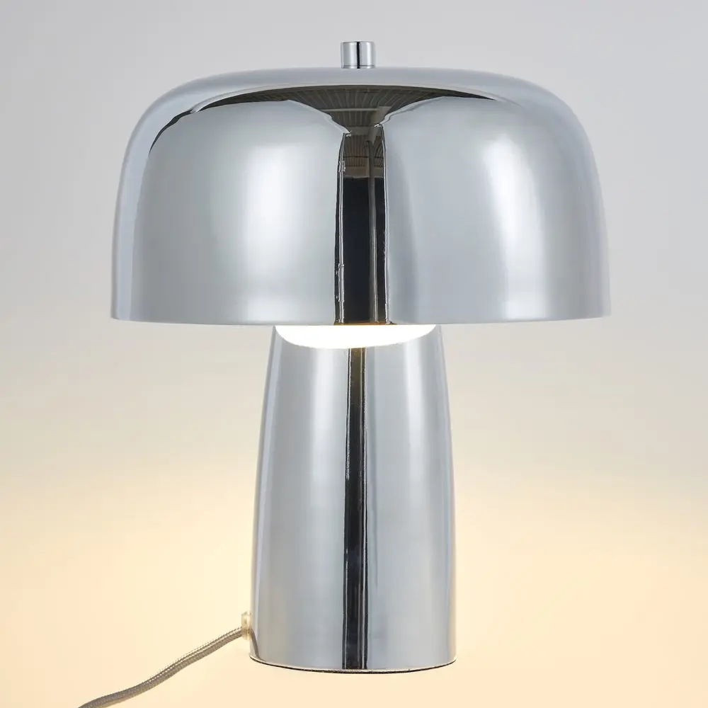 LOOMY Stolní lampa - stříbrná