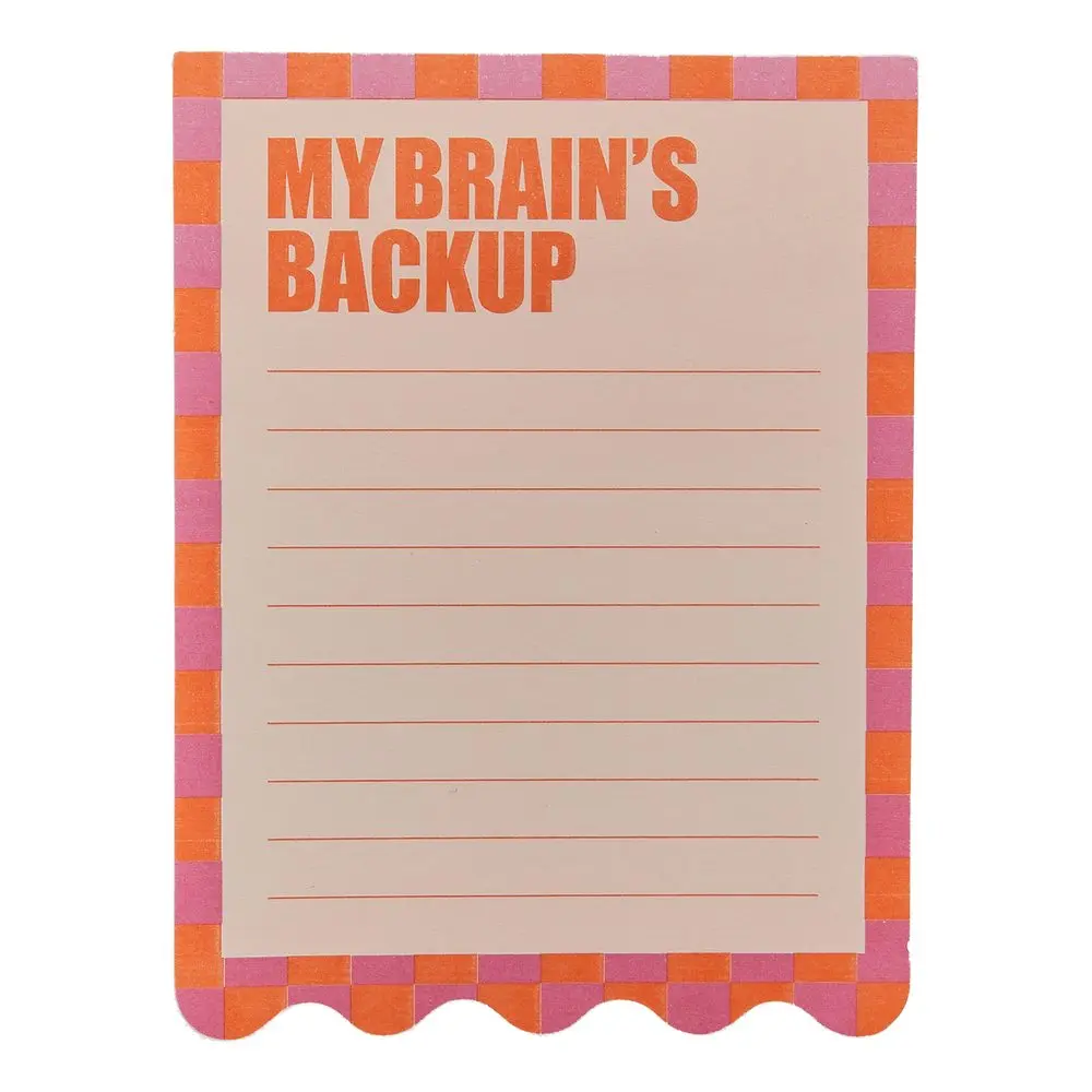 EVERYDAY Samolepicí lístečky "Backup" - růžová/oranžová