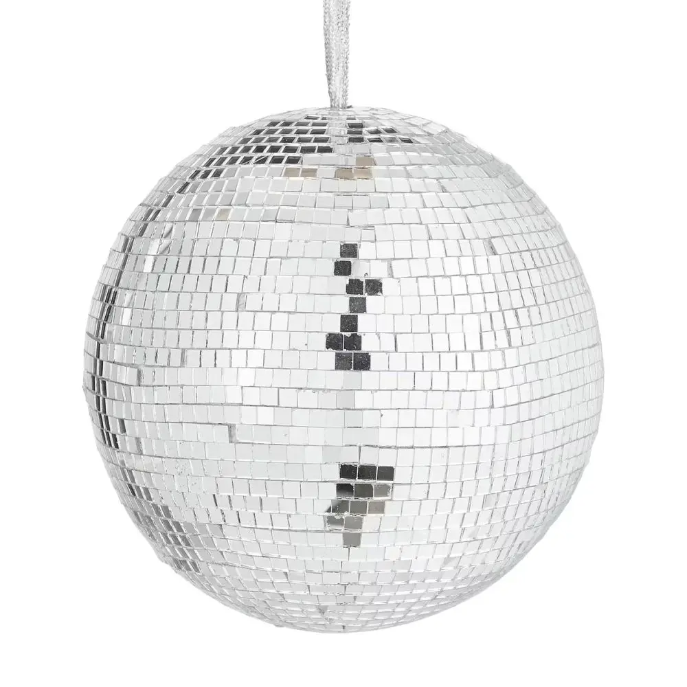 DISCO Koule 10 cm - stříbrná