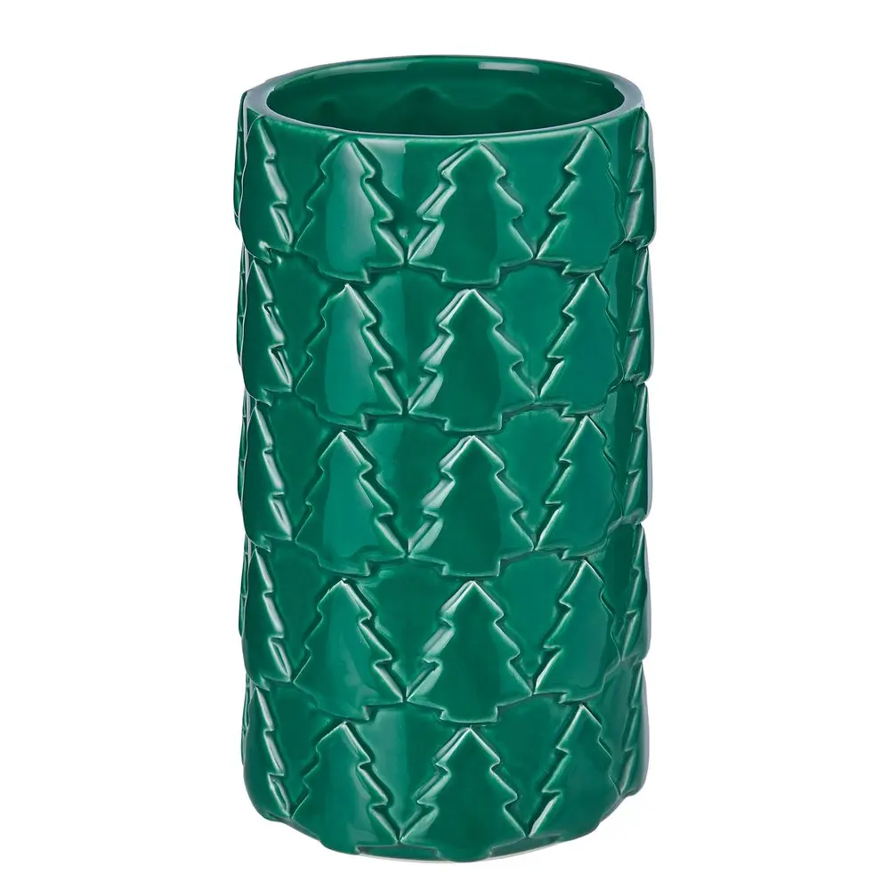 STATEMENT Váza stromky 18 cm - tm. zelená