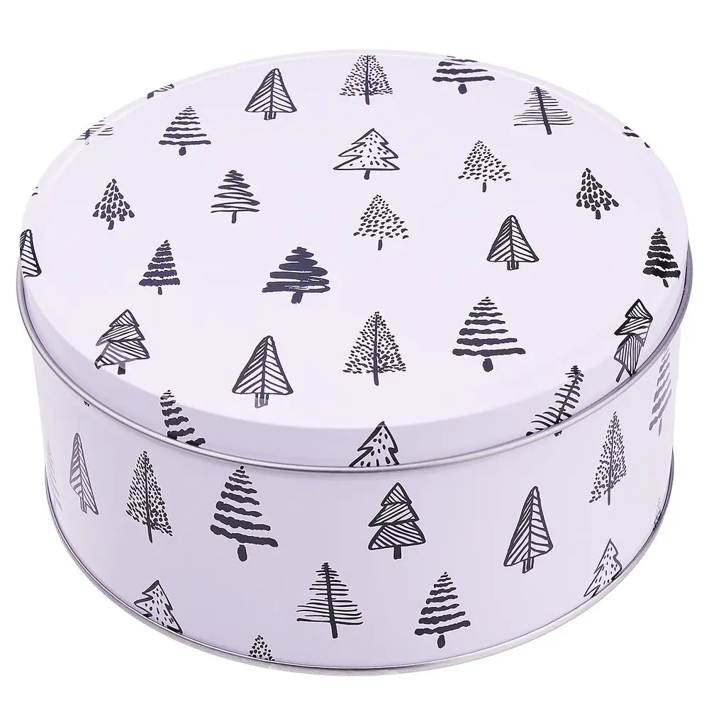 COOKIE JAR Dóza kulatá jedličky 16,7 cm