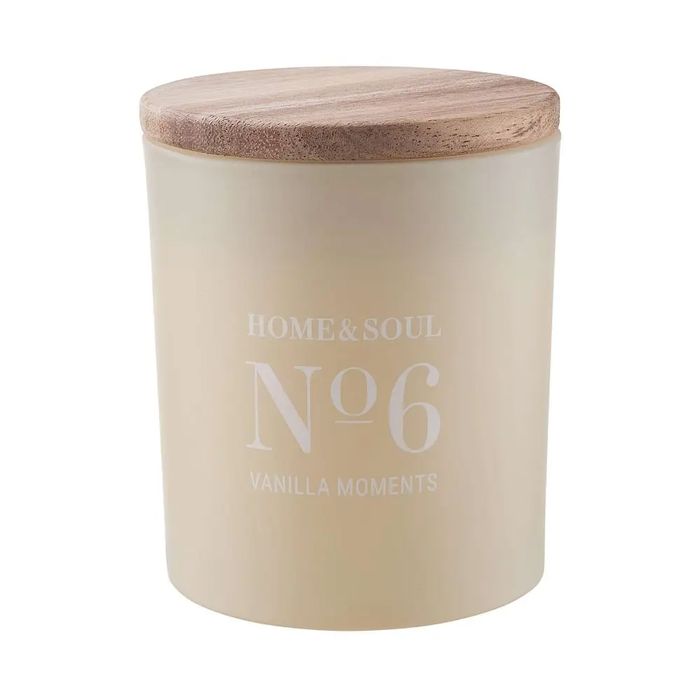 HOME & SOUL Vonná svíčka se sójovým voskem No. 6 Vanilla Moments
