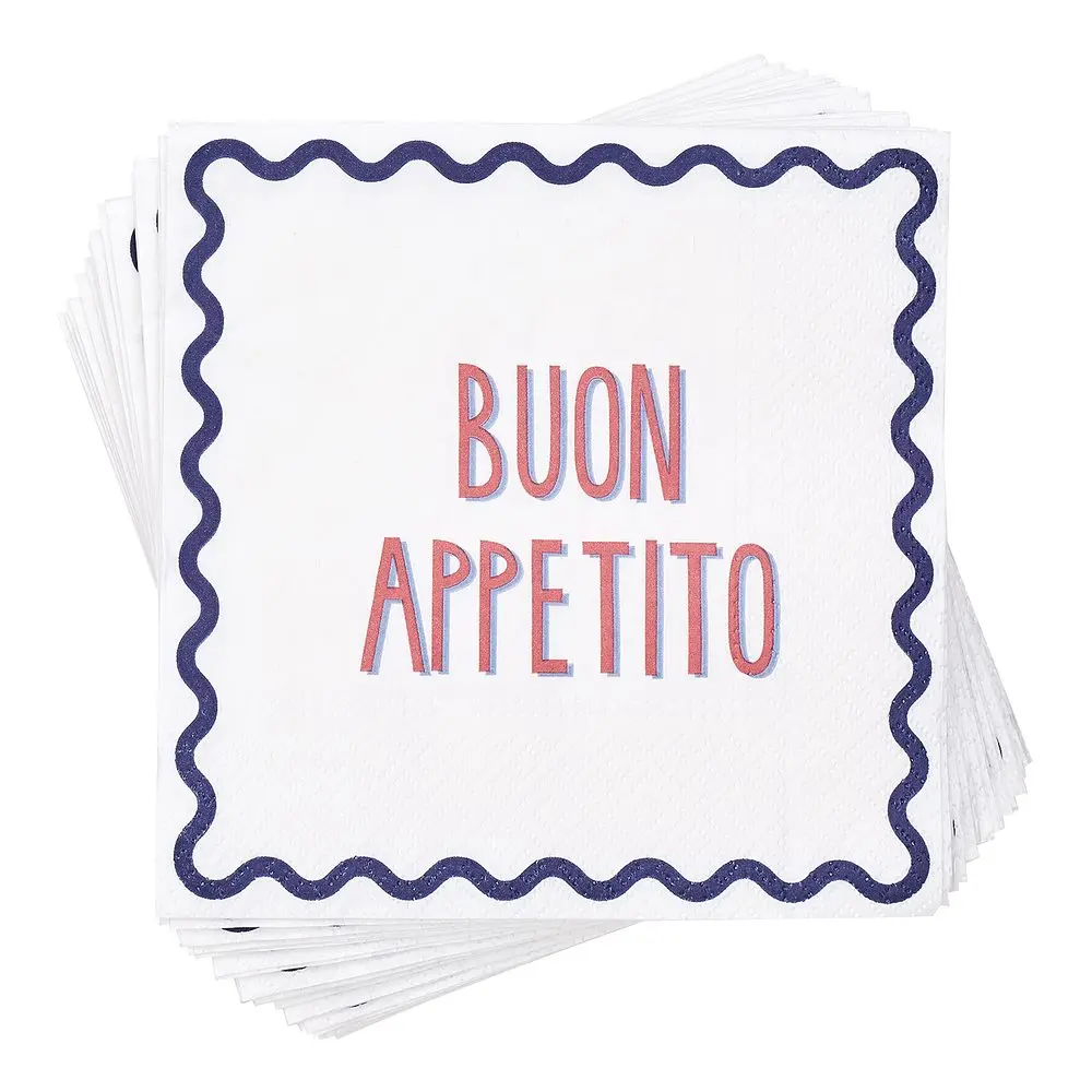 APRÈS Papírové ubrousky "Buon Appetito"