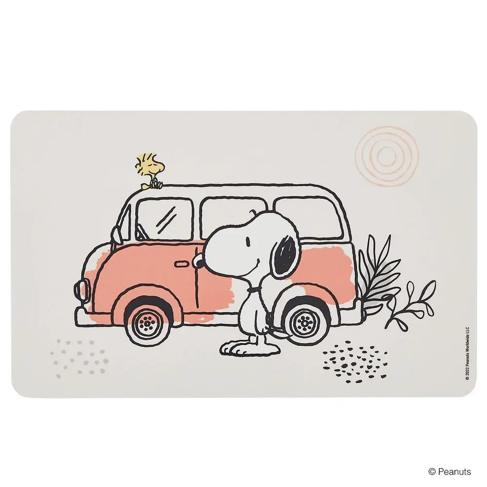 PEANUTS Snídaňové prkénko Snoopy a autobus