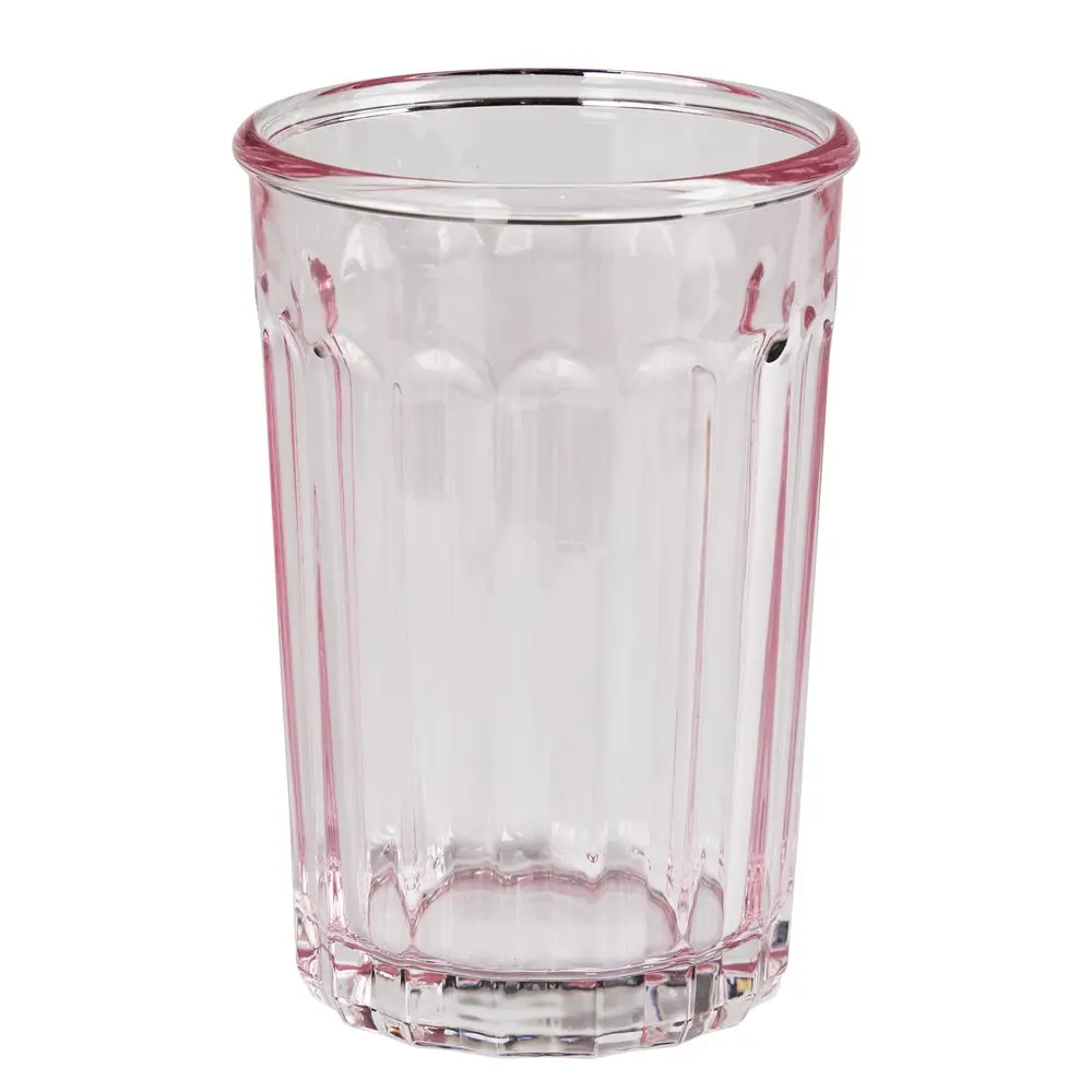 BARETTO Sklenice na vodu 500 ml - růžová
