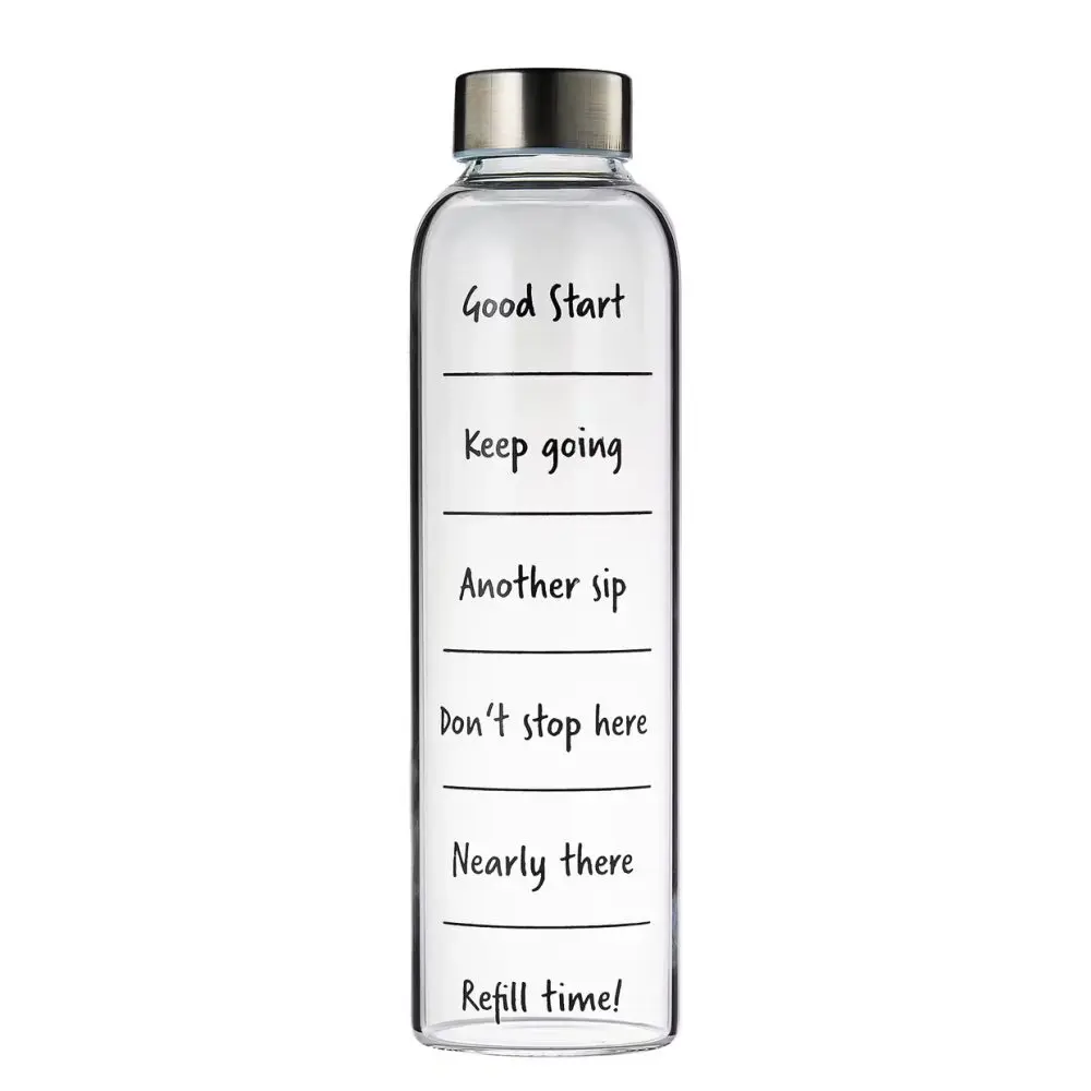 FAVORITE Láhev skleněná "Good start" 550 ml