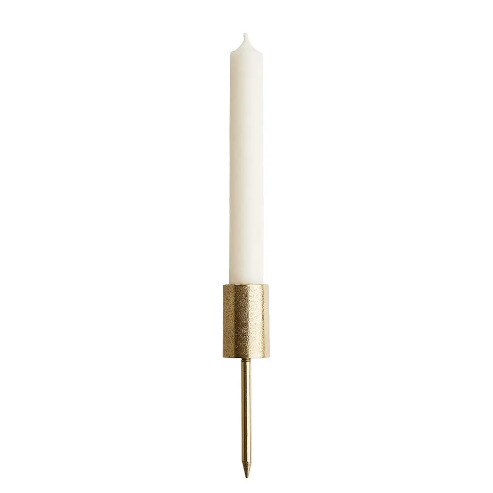 ADVENT Bodec na dlouhou svíčku - zlatá