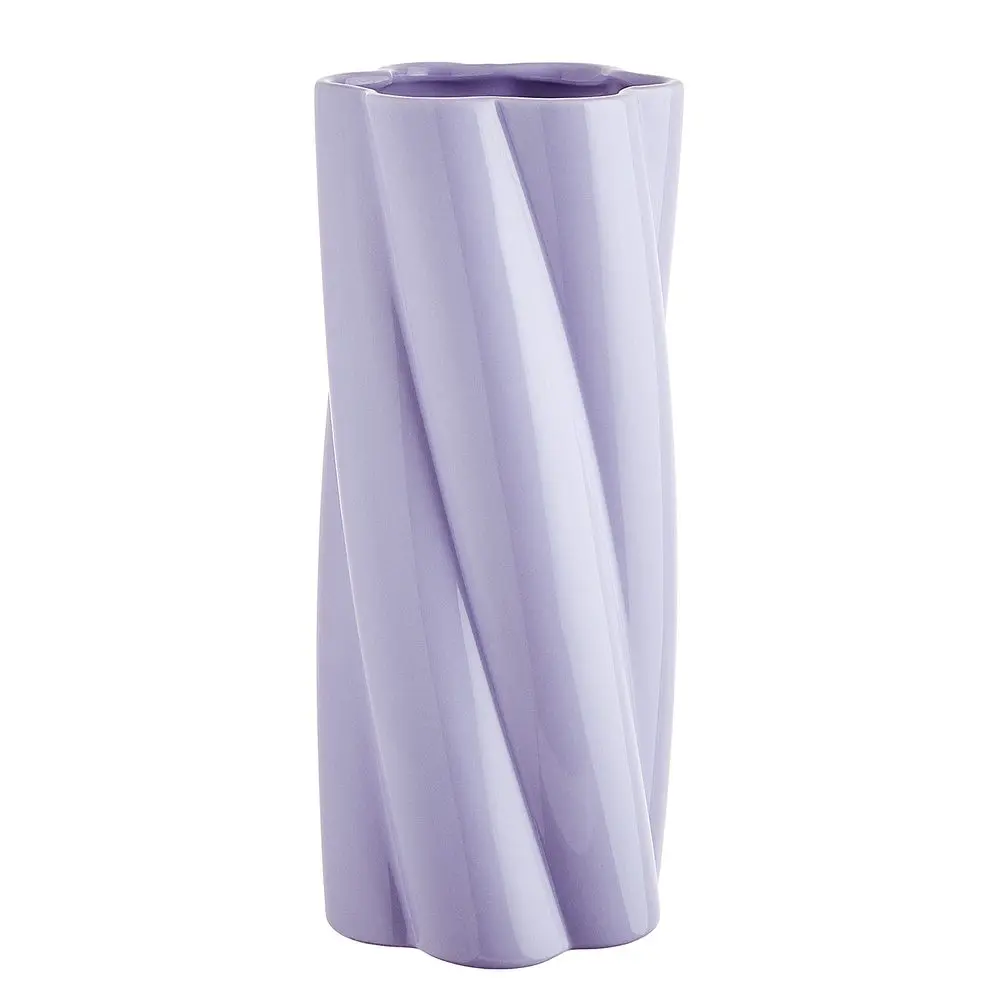 TWIST Váza 30 cm - sv. fialová