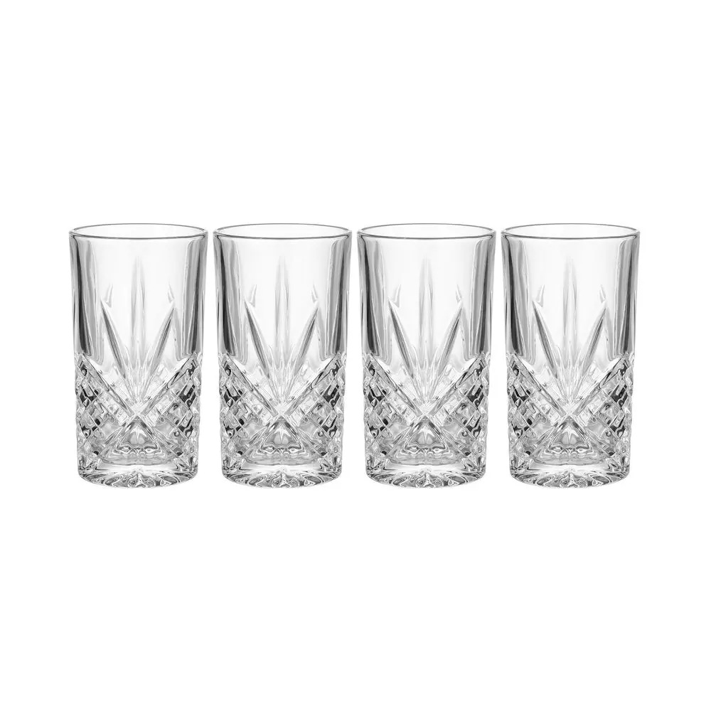 CRYSTAL CLUB Sada sklenic na long drink 330 ml set 4 ks