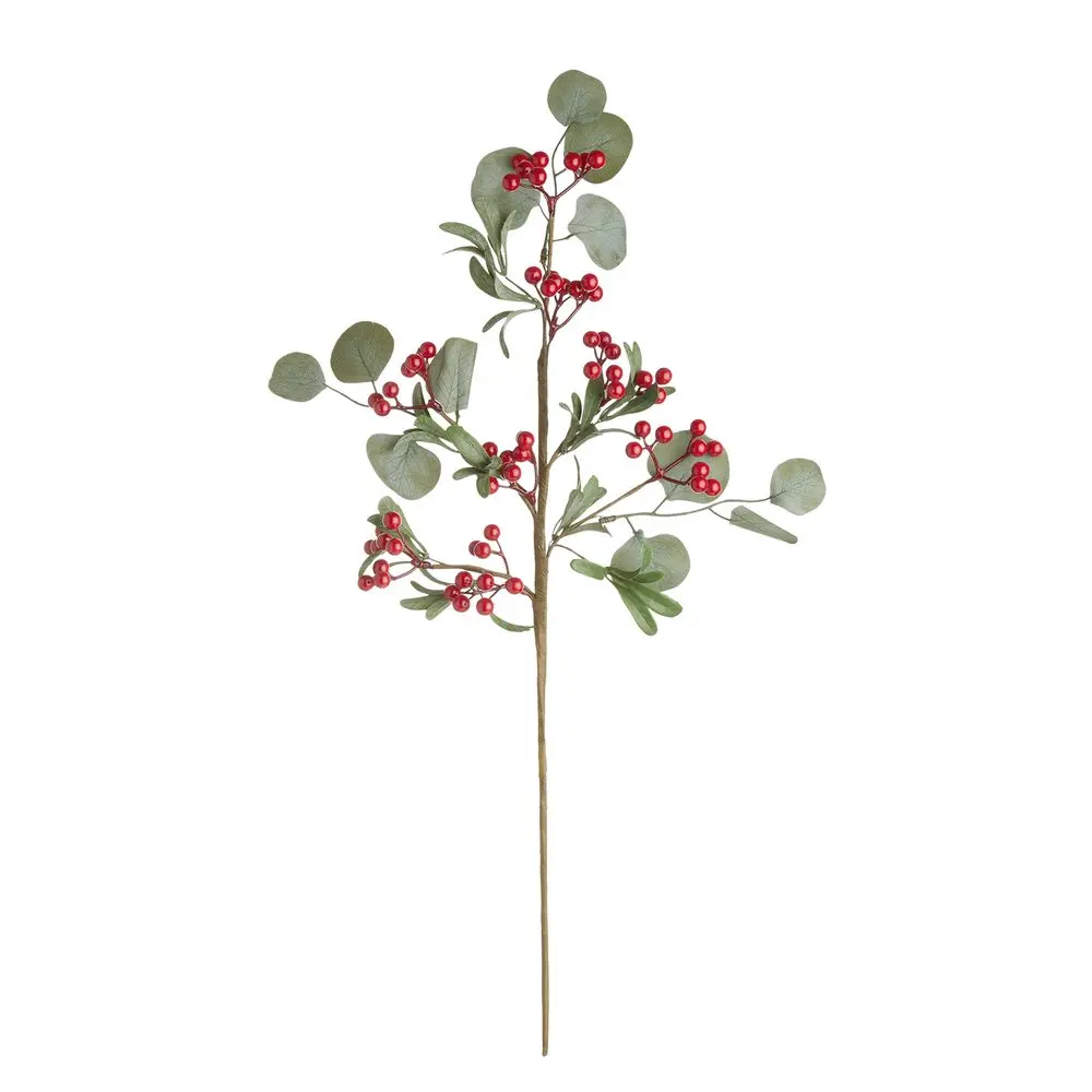 WINTERGREEN Větvička eukalyptová s bobulkami 70 cm