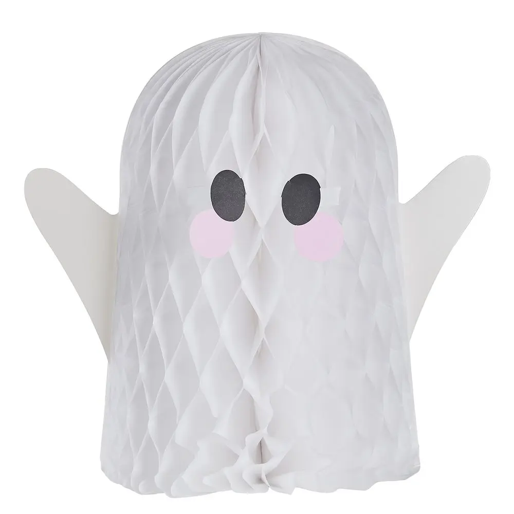 HALLOWEEN Papírová koule duch